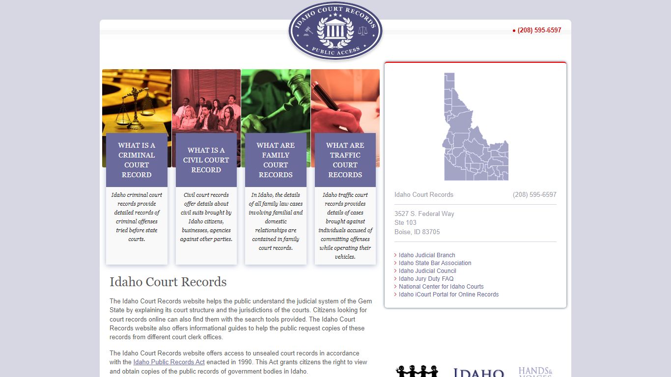 Idaho Court Records | IdahoCourtRecords.us